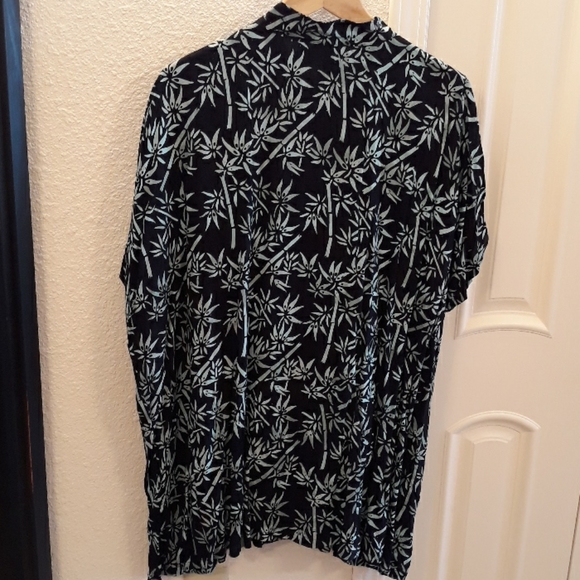 New MIB Black Turquoise Stand Collar Tunic - Picture 5 of 6